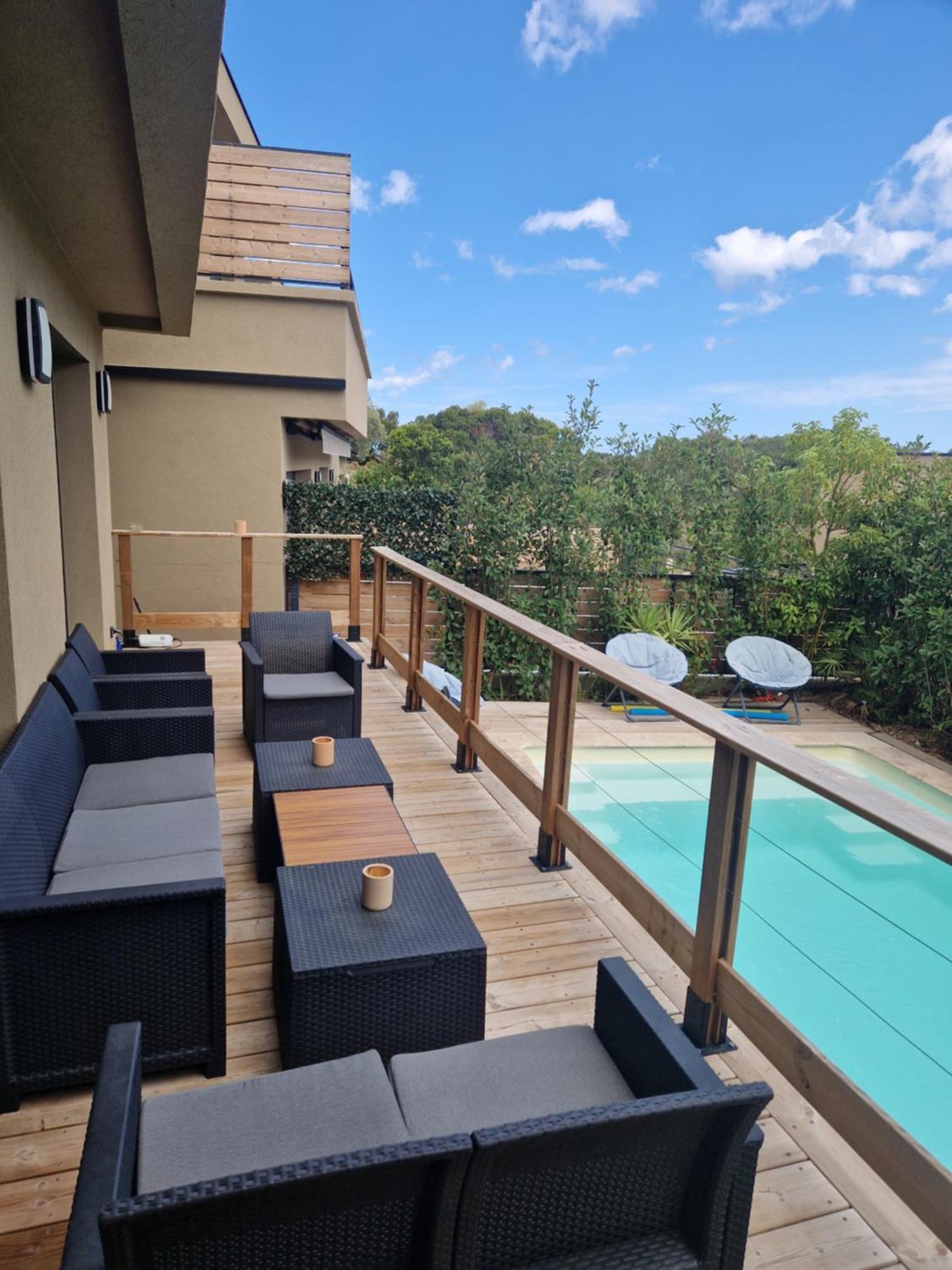 Villa Favone 4 Chambres Piscine Privee 孔卡 外观 照片